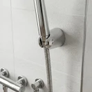 Forcella Porta Doccetta con Attacco Conico Idrobric