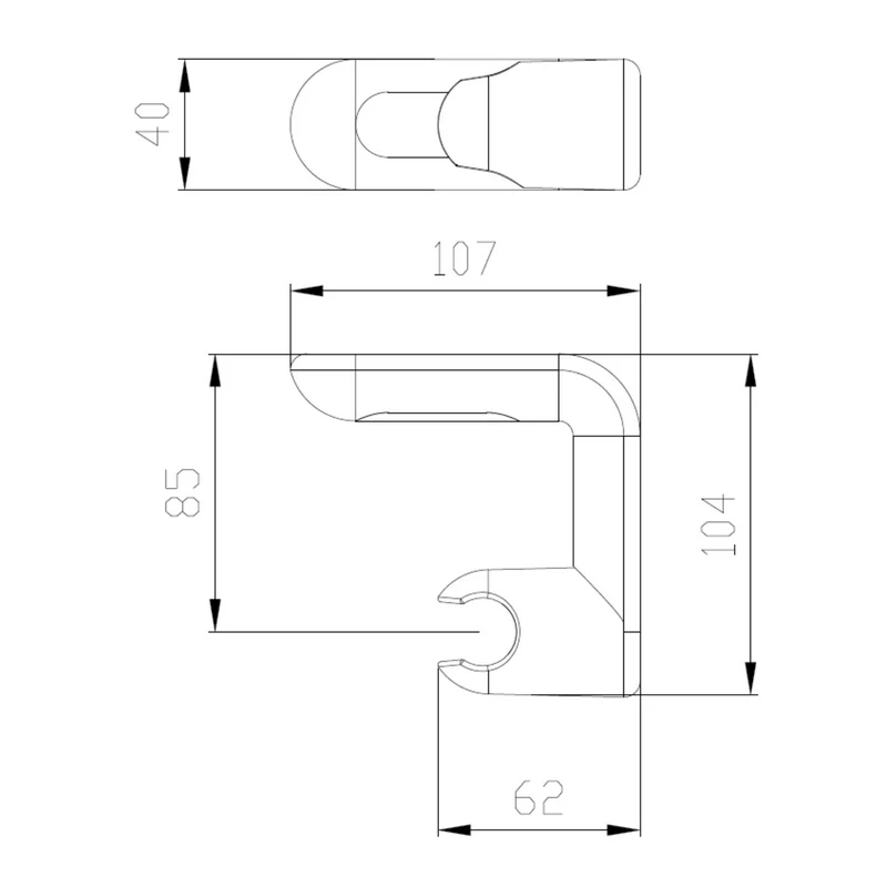 Supporto Snodato per Duplex Idrobric