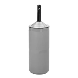 Portascopino WC VIP Idrobric Grigio Ø9,5 x 33 cm