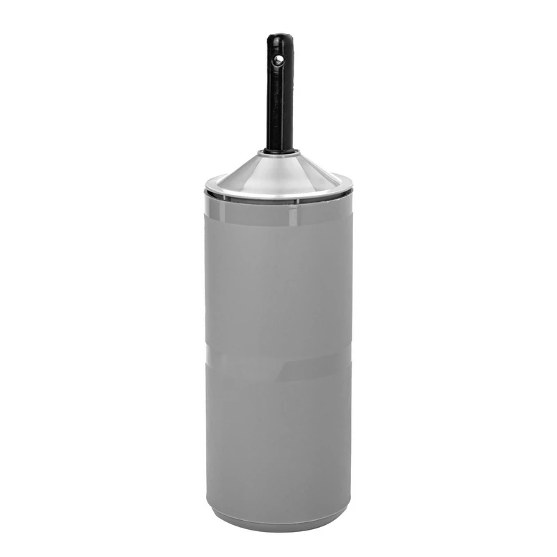 Portascopino WC VIP Idrobric Grigio Ø9,5 x 33 cm