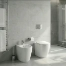 Vaso WC Cortina Rimless Bianco Idrobric