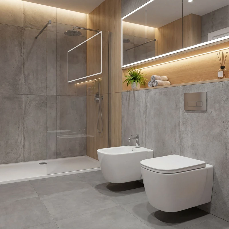 Vaso WC Sospeso Arno Bianco | Idrobric