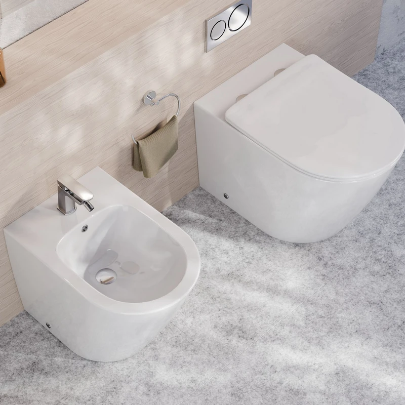 Sedile WC Nairobi Bianco Opaco - Idrobric