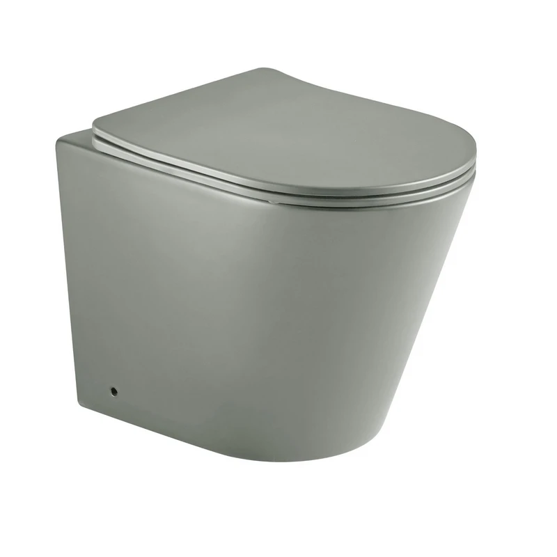 Vaso WC Nairobi Grigio Opaco Idrobric