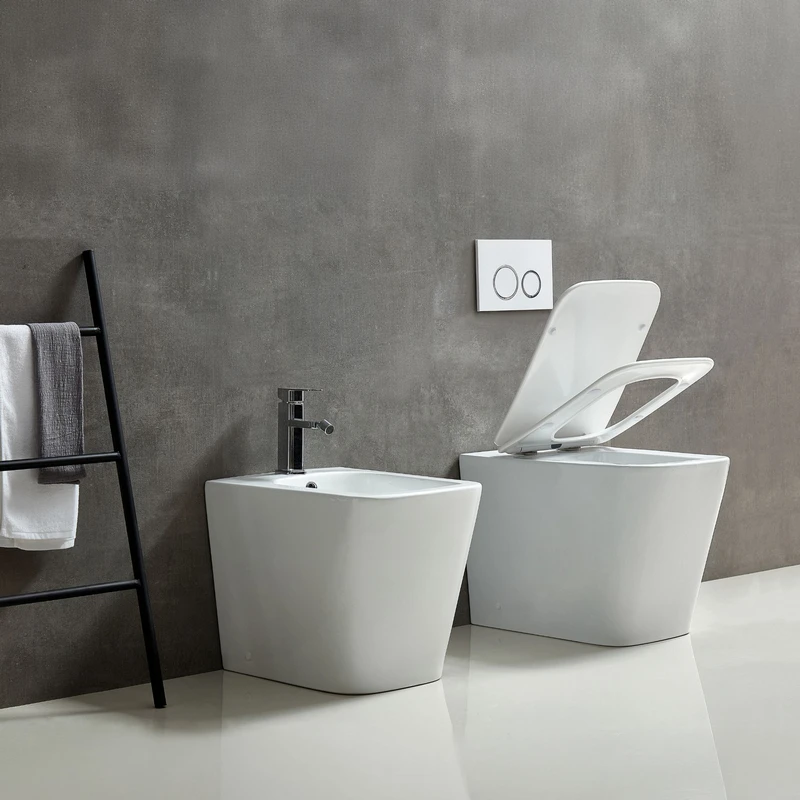 Vaso WC Derby Rimless Quadrato - Idrobric