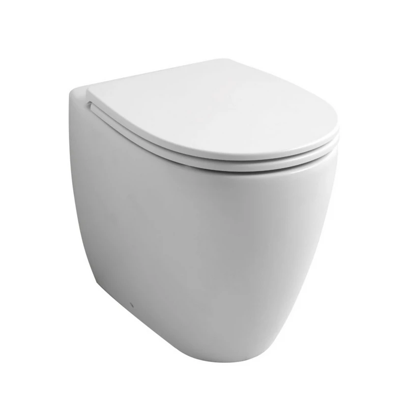 Vaso WC Egg a Terra Rimless - Idrobric