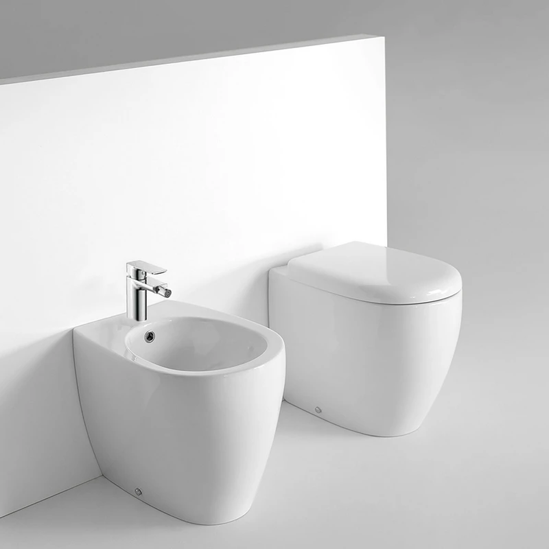 Sedile WC Egg Idrobric Bianco Lucido