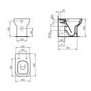 Vaso WC i.life A Ideal Standard Rimless