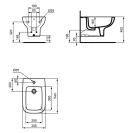 Bidet i.life A Ideal Standard Sospeso