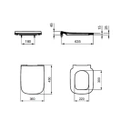 Sedile WC Slim i.life A Ideal Standard