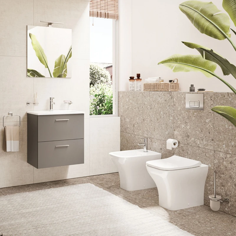 Vaso WC Mia Square Idrobric Rimless