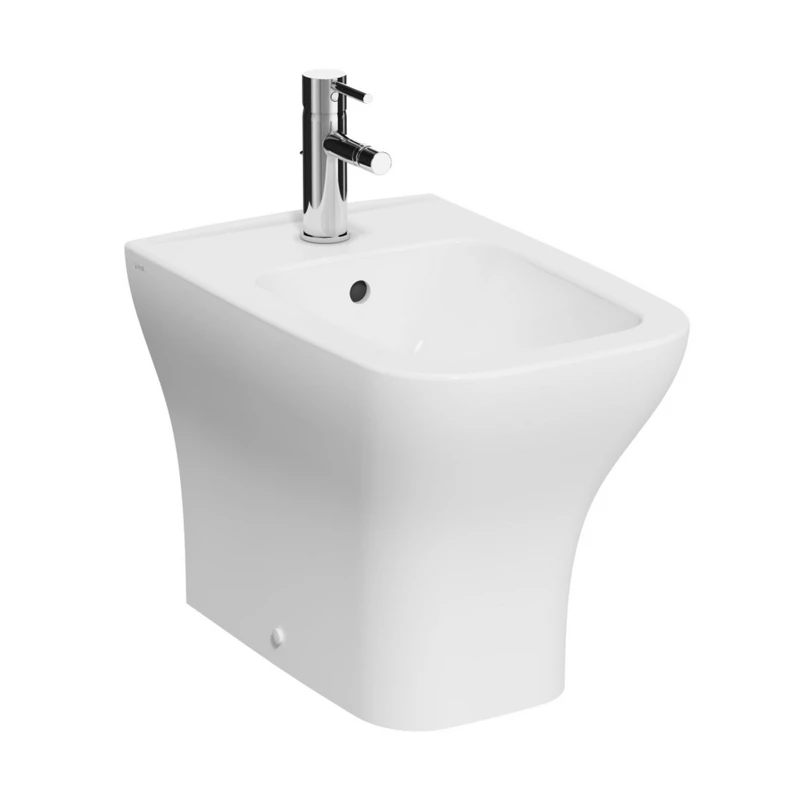 Bidet Mia Square a Terra Filo Muro - Idrobric