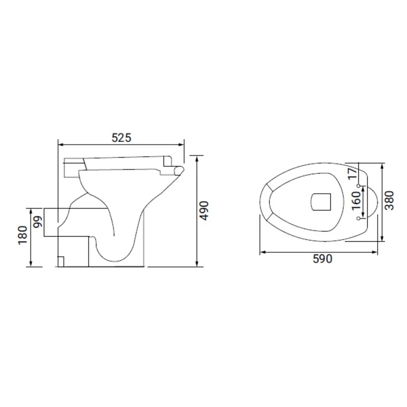 Vaso WC per Disabili Idrobric