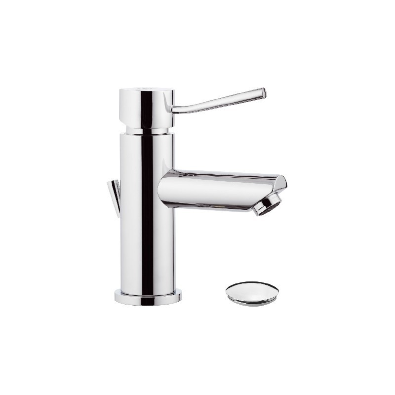 Miscelatore monocomando lavabo con o senza scarico serie minimal remer Remer N11