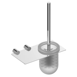 Portascopino WC Stellar Cromato Aquasanit