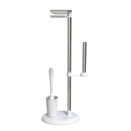 Piantana Bagno Jacky Tonda Bianca - Aquasanit