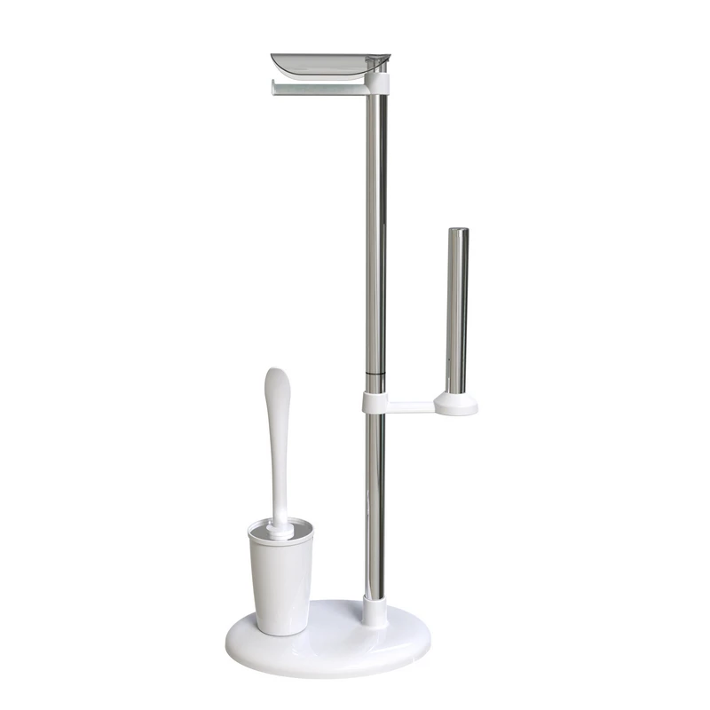 Piantana Bagno Jacky Tonda Bianca - Aquasanit