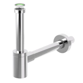 Sifone d'Arredo Acciaio Inox 304 Cromato Aquasanit