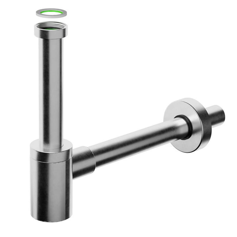Sifone d'Arredo Inox 304 Gun Metal Aquasanit