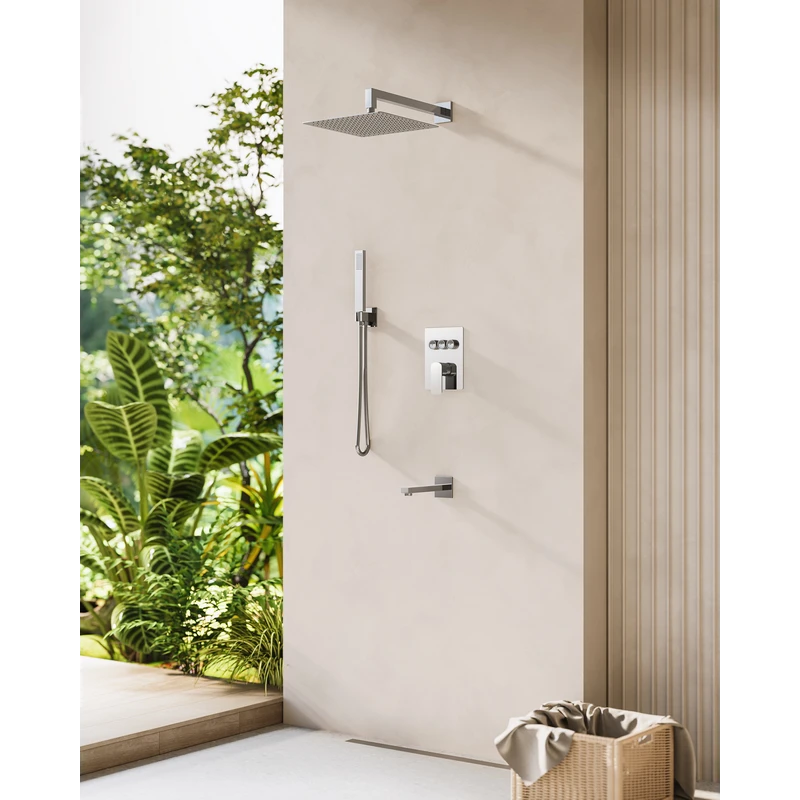 Miscelatore Incasso Doccia Loft Cromato Aquasanit