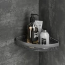 Mensola Doccia Angolare Harmony Gun Metal - Aquasanit