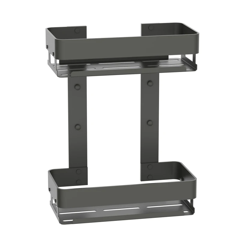 Mensola Doccia Balance Gun Metal Aquasanit