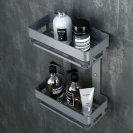 Mensola Doccia Balance Gun Metal Aquasanit