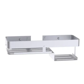 Mensola Doccia Rettangolare Balance Silver Aquasanit
