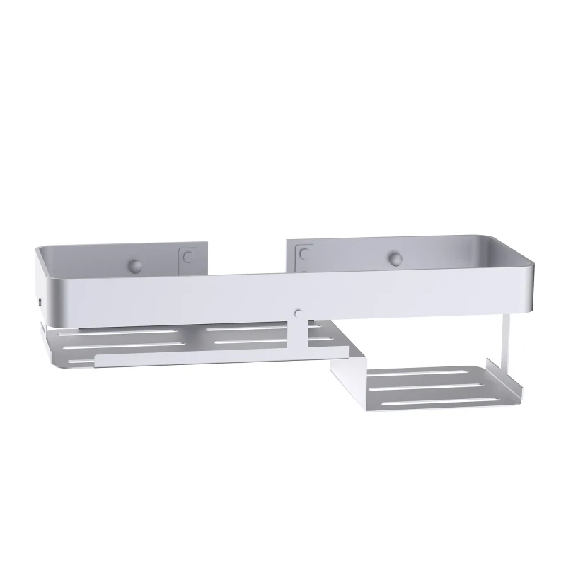 Mensola Doccia Rettangolare Balance Silver Aquasanit