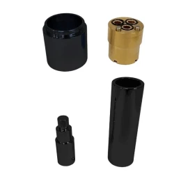 Kit Prolunghe Incasso Doccia Deviatore 2 Vie - Nero