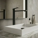 Miscelatore Monocomando Fold Nero Opaco Aquasanit