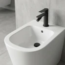 Miscelatore Bidet Fold Nero Opaco Aquasanit