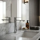 Miscelatore Monocomando Lavabo Fold Cromato Aquasanit
