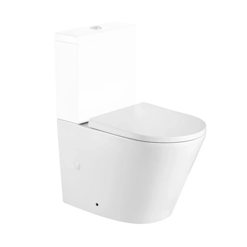 Vaso WC Nairobi Rimless Idrobric - Bianco con Sedile