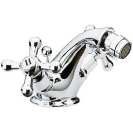 Rubinetto bidet Liberty cromato con vitoni ceramici | Remer