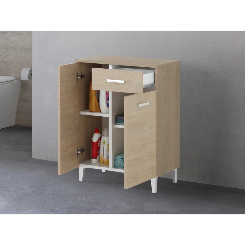 Base bagno Feridras Stella 60 cm rovere dolomite