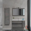 Mobile bagno Feridras Oxid 90 cm ossido grigio