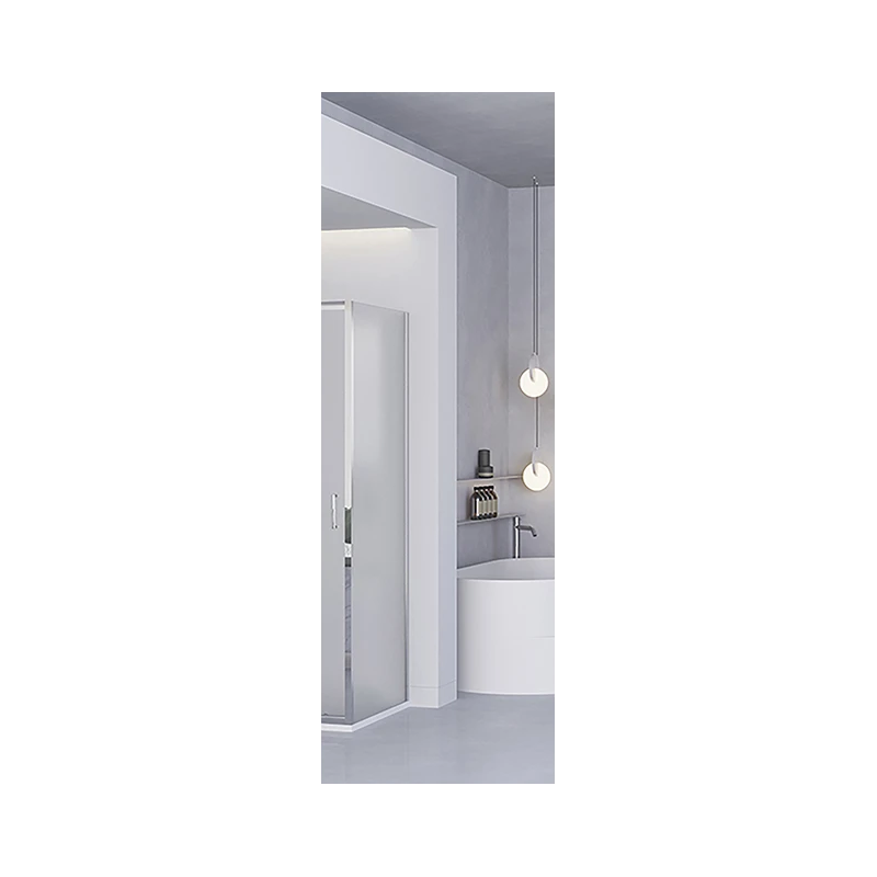 Porta fissa Feridras T-Special 80 cm vetro stampato