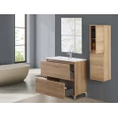 Mobile bagno Revital Feridras 80 cm in rovere