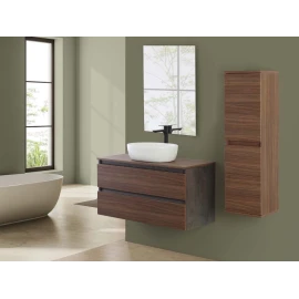 Mobile bagno Feridras Revital 100 cm in noce canaletto
