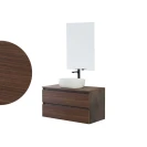 Mobile bagno Feridras Revital 100 cm in noce canaletto