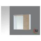 Specchiera Feridras Stella con LED e mensola