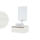 Composizione bagno Revital 80 Feridras - bianco frassinato