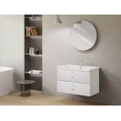 Mobile bagno Feridras Bravissimo 80 in bianco frassinato