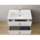 Mobile bagno Feridras Bravissimo 80 in bianco frassinato