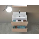 Mobile bagno Fabula Feridras 60 cm rovere di Bordeaux