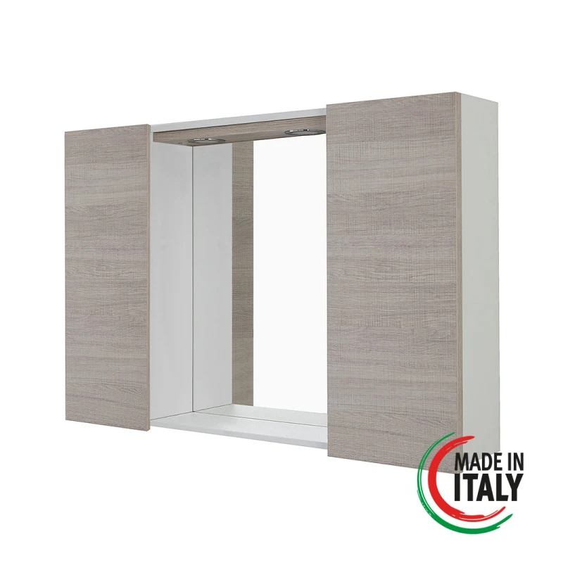 Specchiera Mondo 2.0 Feridras con faretti LED