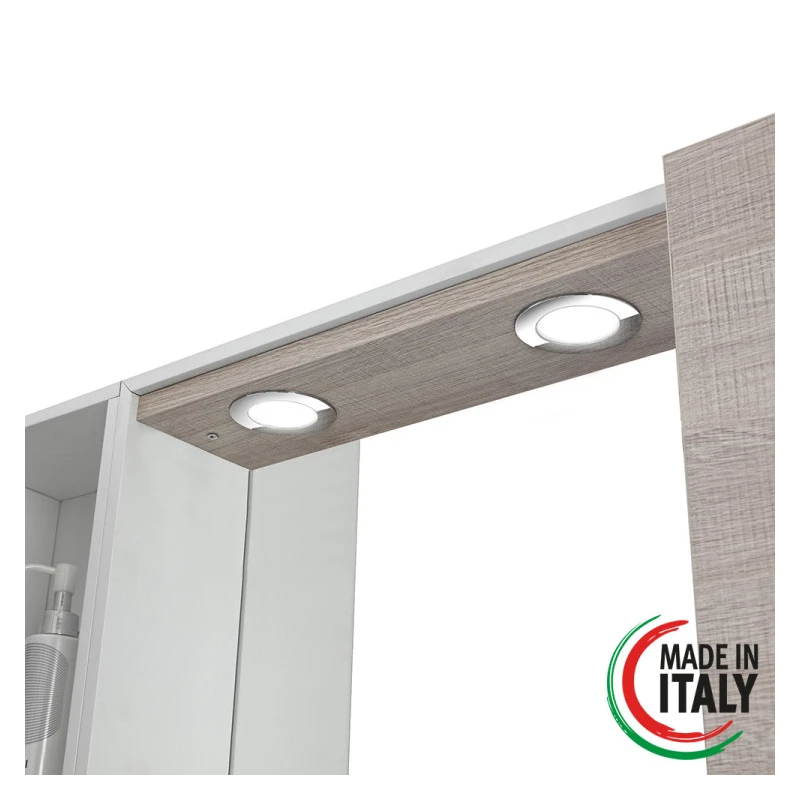Specchiera Mondo 2.0 Feridras con faretti LED