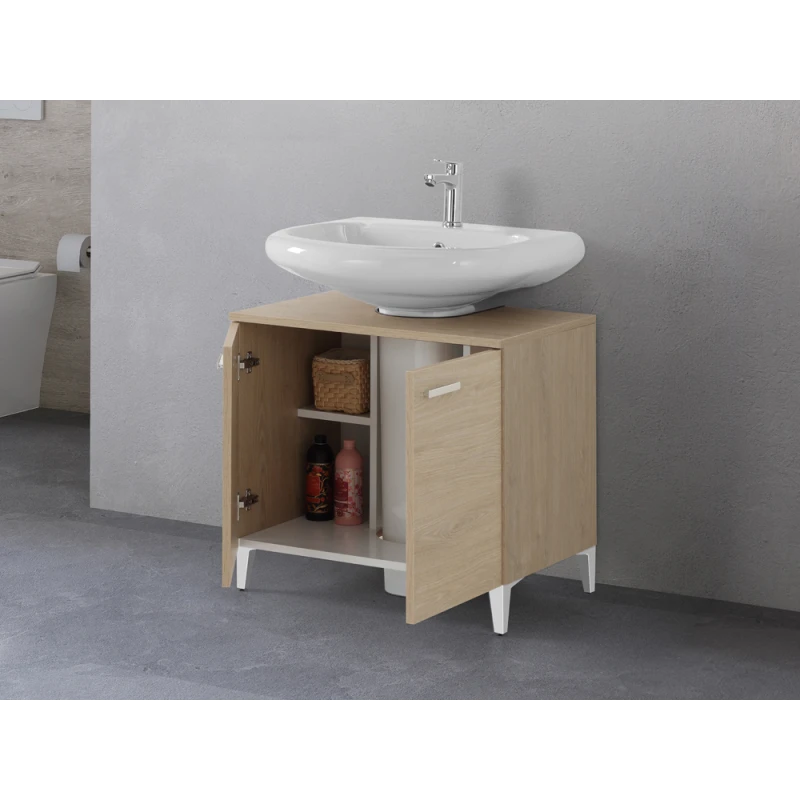 Mobile sottolavabo Feridras Stella 70 cm rovere