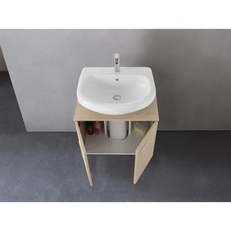 Mobile sottolavabo Feridras Stella 70 cm rovere